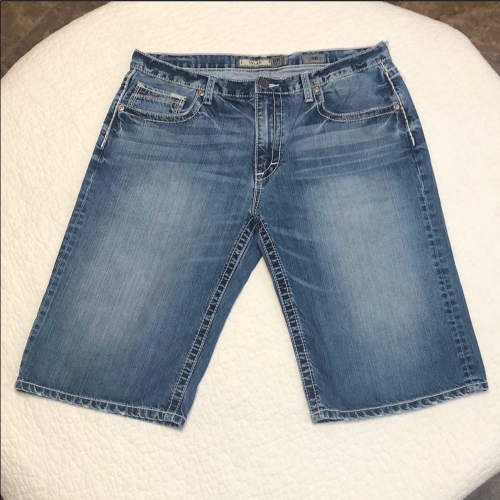 BKE Denim Tyler Style Men’s Jean Shorts. W38.